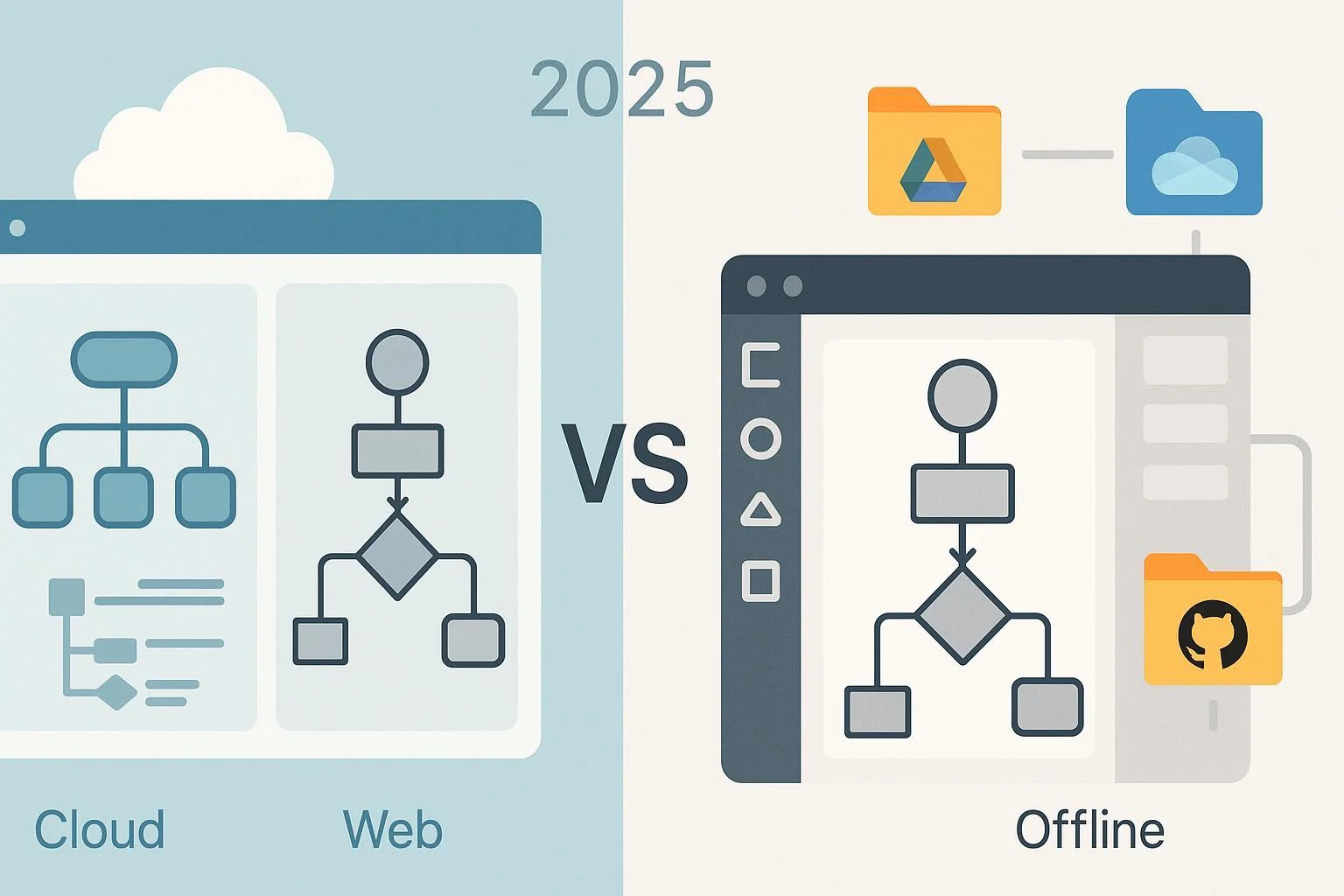 ProcessOn vs. draw.io (diagrams.net): Which Diagramming Tool Is Better in 2025?