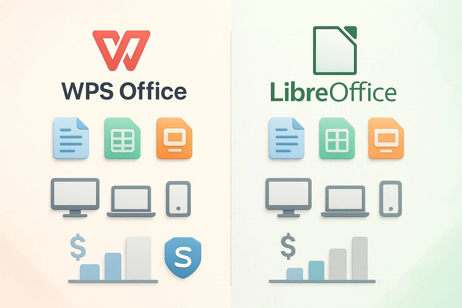 WPS Office vs LibreOffice: The Ultimate 2024 Comparison for Productivity and Value