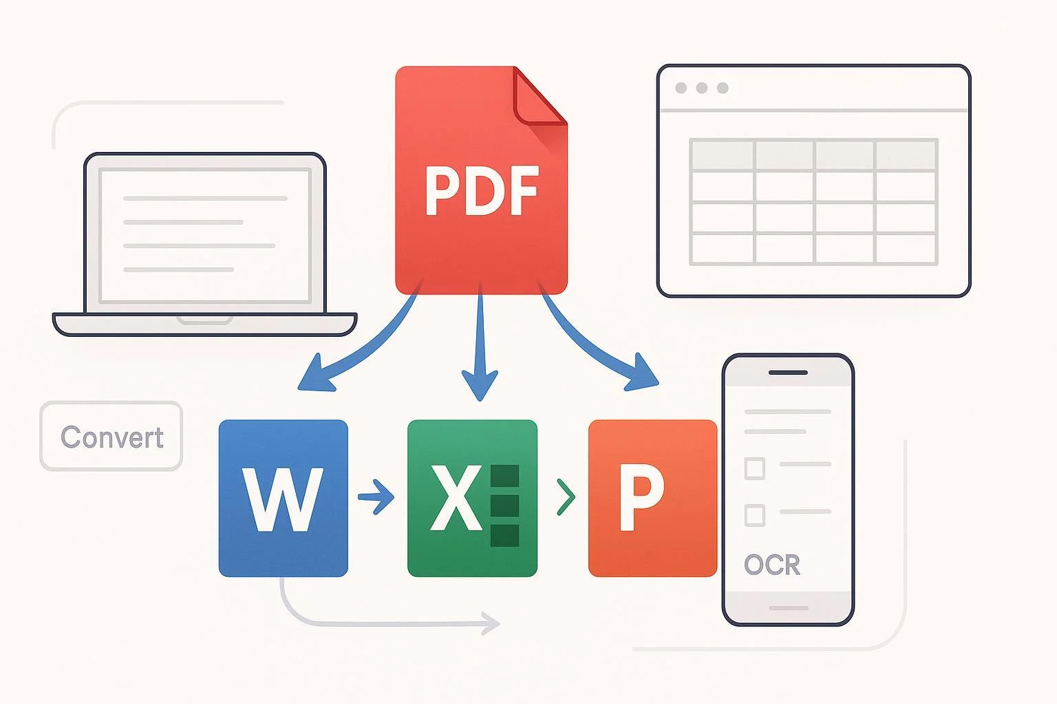 WPS PDF to Office: Fast Conversions for Students and SMEs