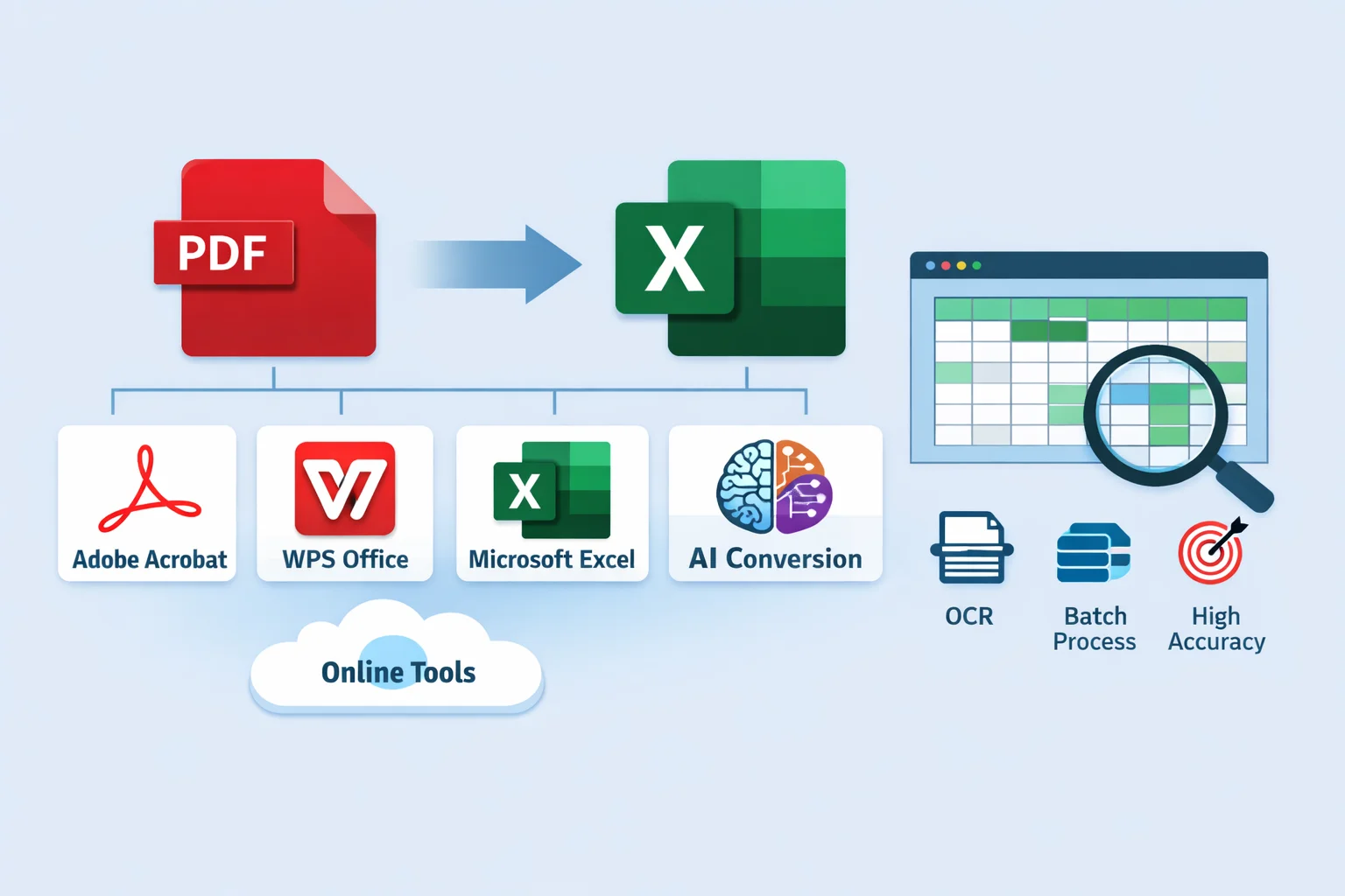 How to Convert PDF Files to Excel Accurately and Efficiently