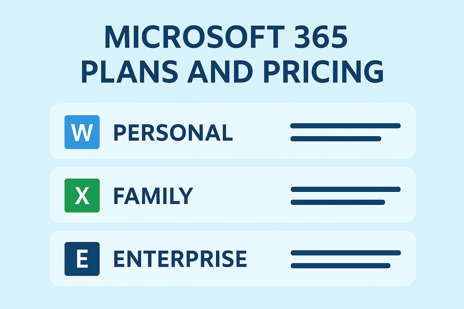 How to Choose the Right Microsoft 365 Plan for Your Needs and Budget