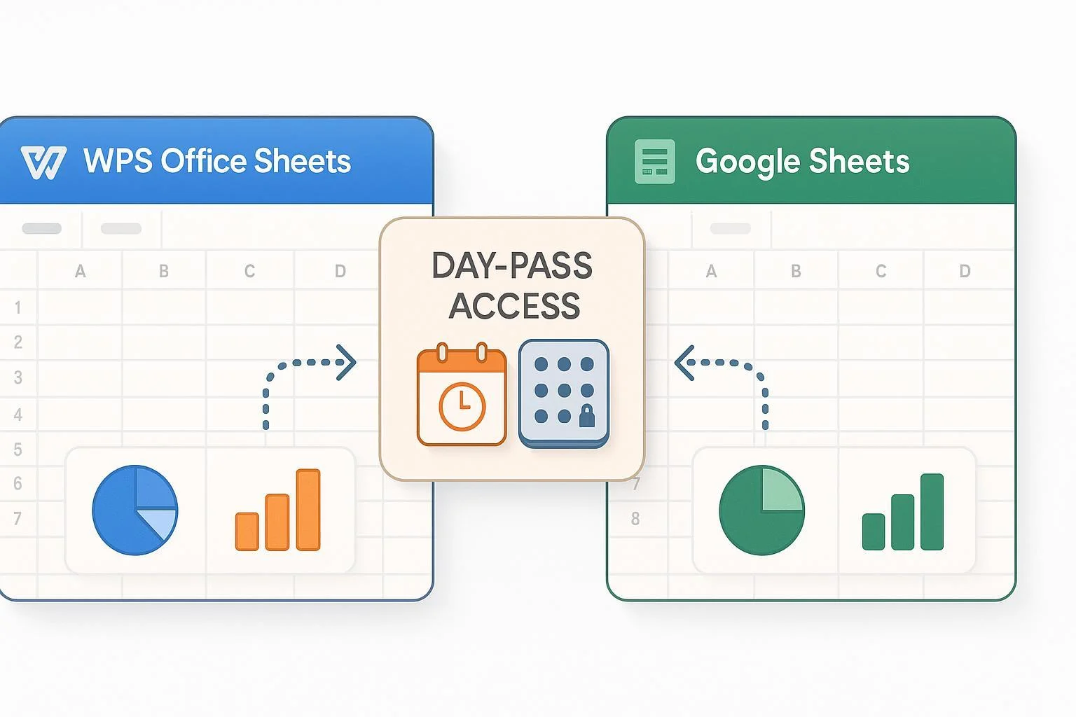 Convert WPS to Google Sheets (2025): Why Day-Pass Access Often Beats Migration