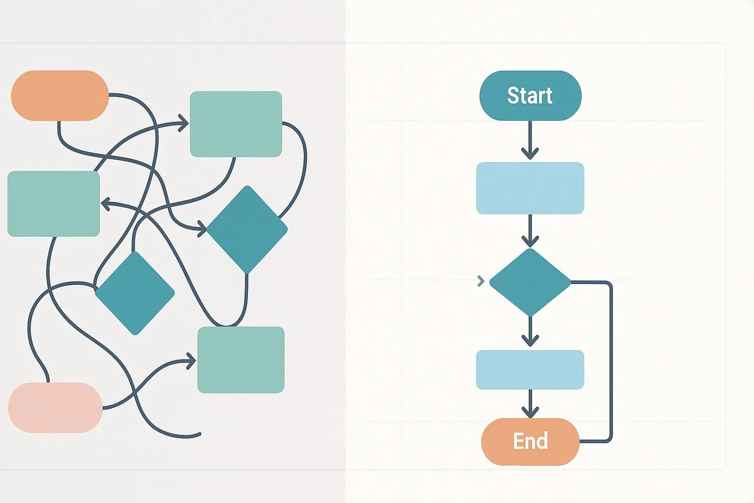 Why Your ProcessOn Diagrams Look Messy (and How to Fix Them)