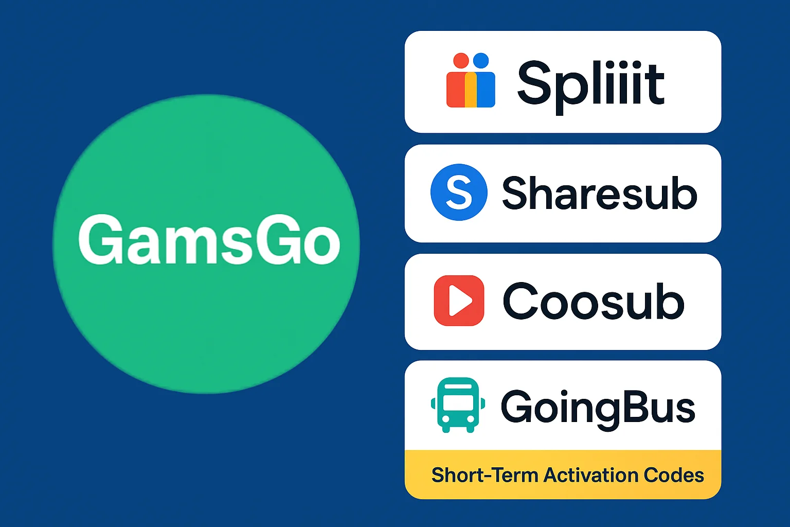 GamsGo Alternatives: Safe and Cost-Effective Subscription Sharing Options