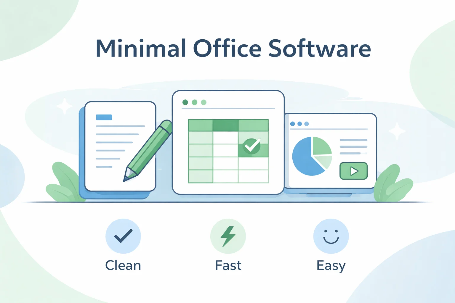 A Guide to Minimal Office Software for Clean, Simple Productivity